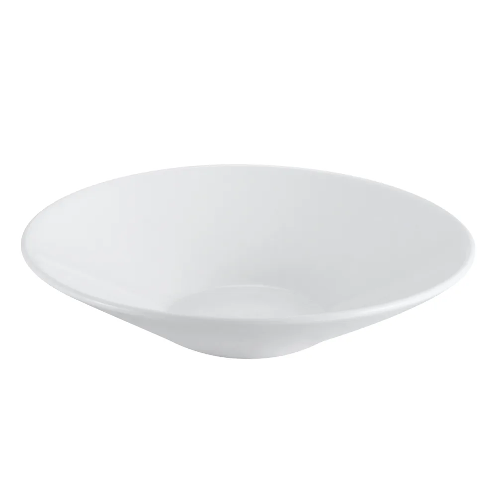 CAC China EVT-V6 Everest Bowl – 10 Oz., 6-5/8" Dia., Porcelain, Dishwasher, Oven, Microwave –1 Dozen