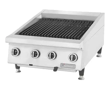 Garland US Range GTBG60-AR60 59" Countertop Gas Radiant Charbroiler w/ Adjustable Grates