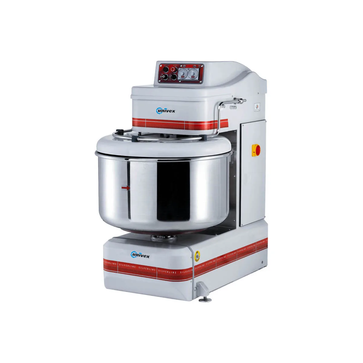Univex SL280 Silverline Spiral Mixer with 444 qt Fixed Bowl, 2-Speed, 617 lbs Dough Capacity