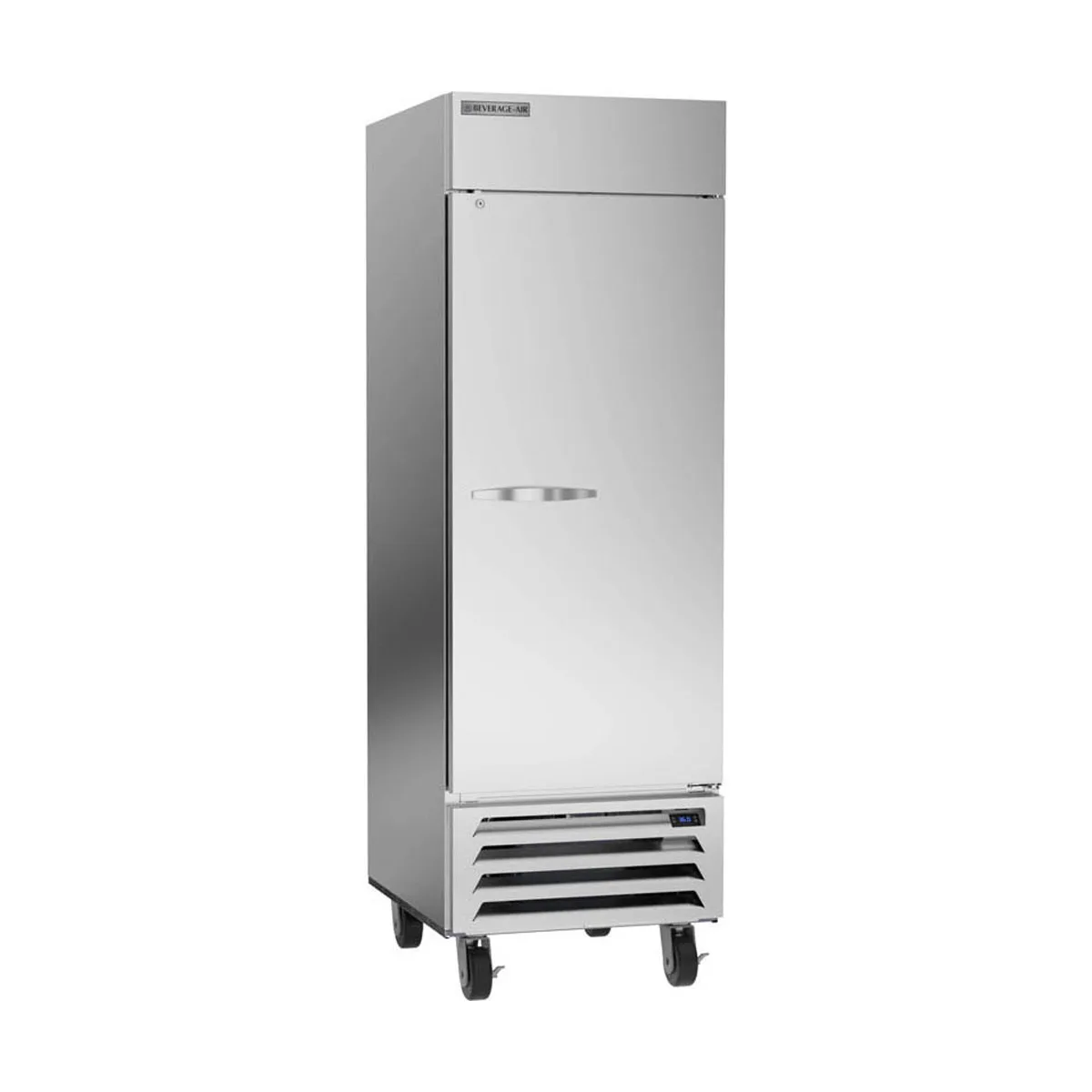 Beverage Air HBR23HC-1, 27" 1-Section Reach-In Refrigerator w/ Solid Full Door, Bottom Mounted, 1/4 hp, 23 cu. ft.