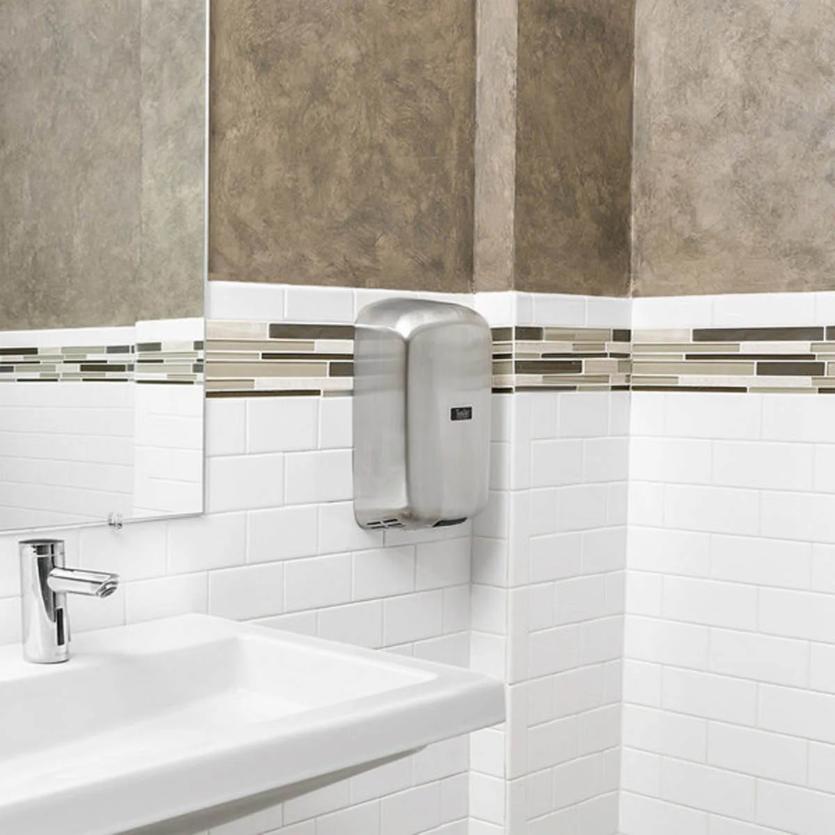 Excel Dryer TA-SB Thinair® Hand Dryer, Surface-Mounted, 14 Seconds Dry Time