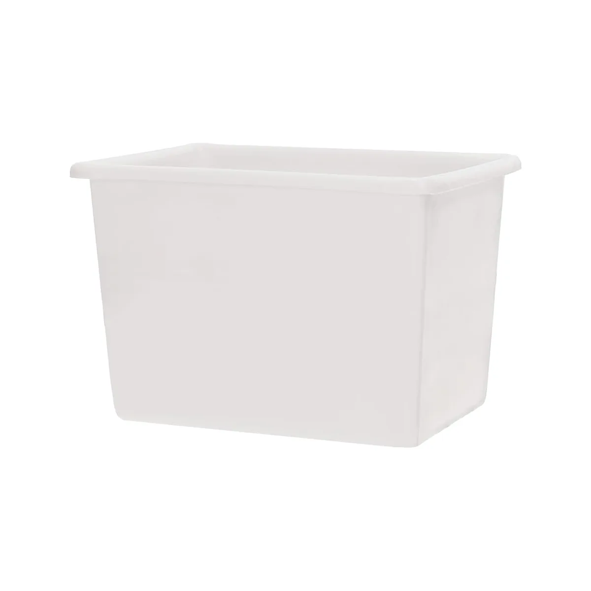 Winholt TUB-8L-WH White Bulk Goods Tub w/ 8 Bushel Capacity