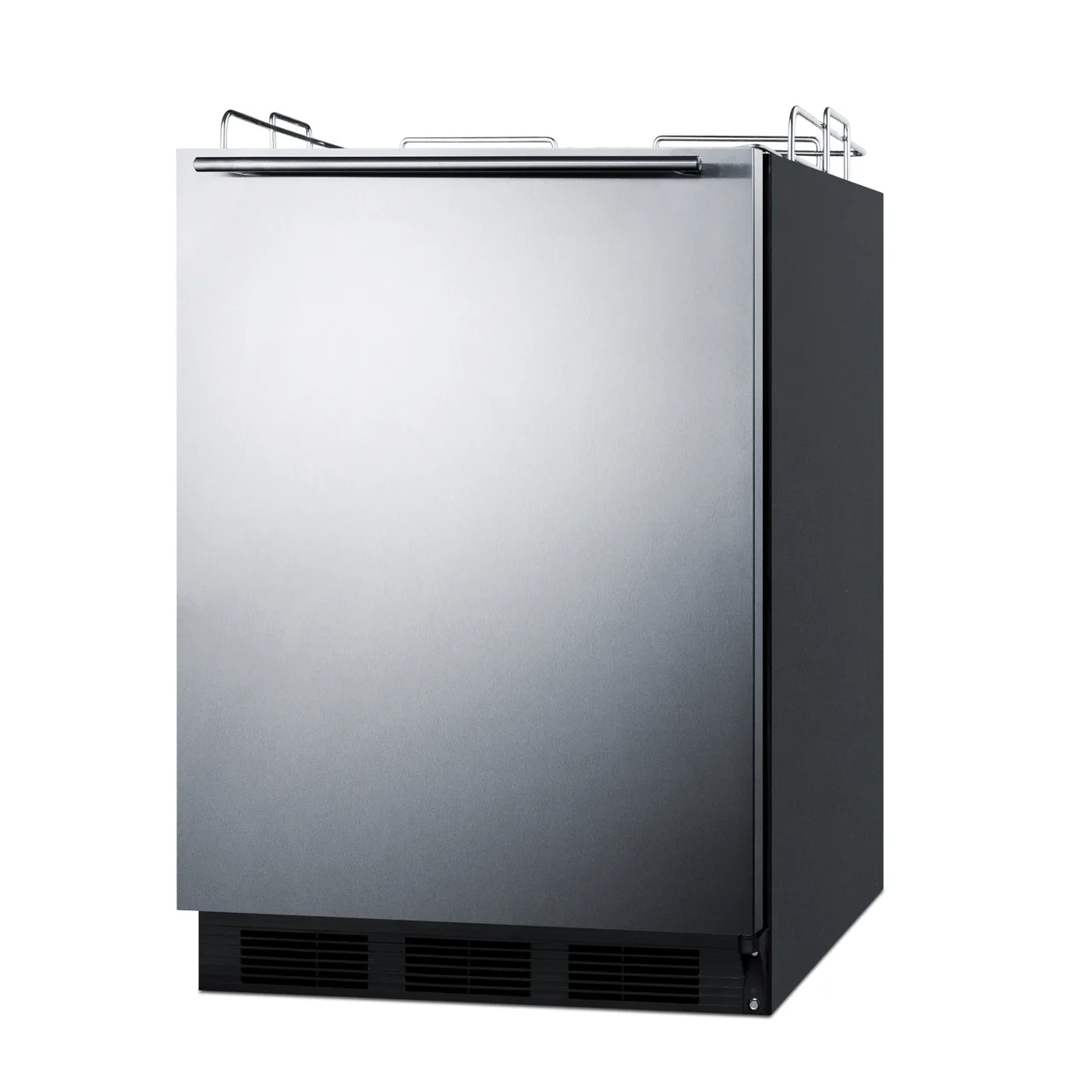 Summit SBC58BLBIADANK 24" Draft Beer Cooler Dispenser, 5.5 cu. ft.