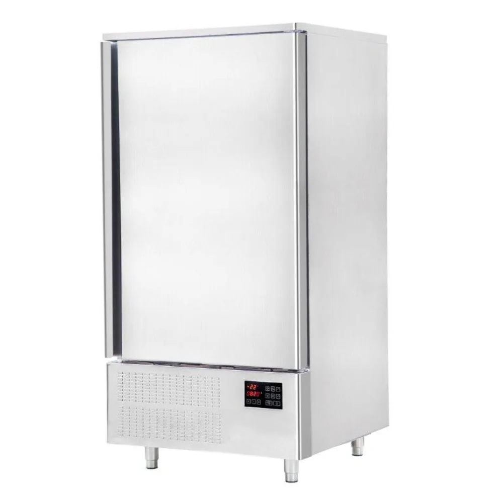 Omcan USA 41456 31" Reach-In Blast Chiller, 10 GN 1/1 Pan Capacity, 660W, 110V, R290 Refrigerant