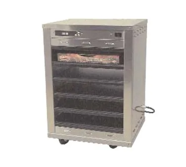 Carter-Hoffmann DF1818-4 Half-Height Doorless Pizza Cabinet, 4 Shelves, Holds 4 18"×18" Boxes,cETLus