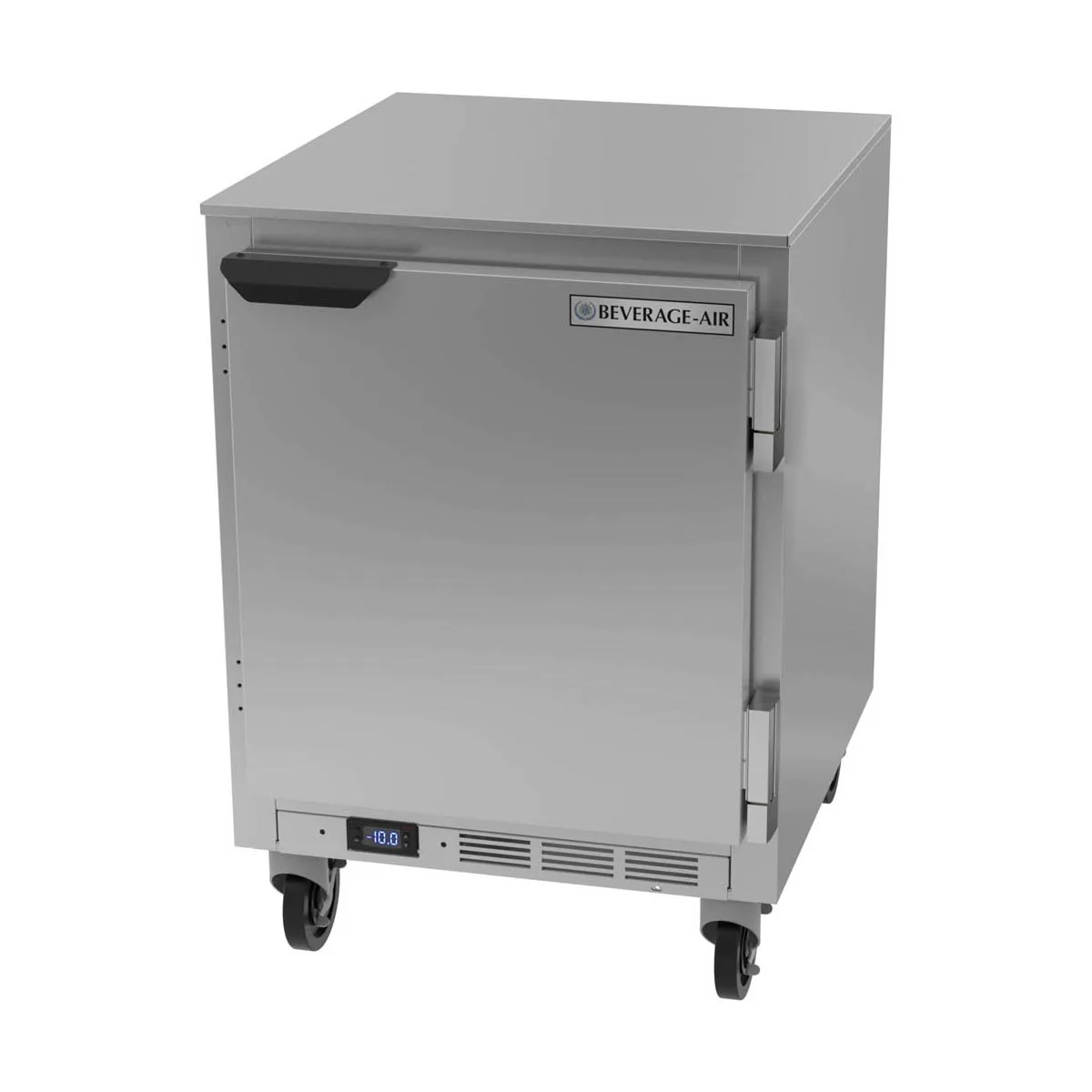 Beverage Air UCF24HC 24" 1-Section Undercounter Freezer w/ 1 Door, 4.53 cu. ft.