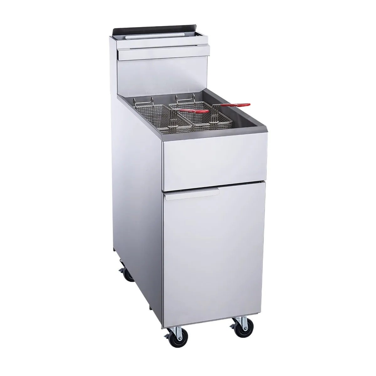 Dukers DCF4-LPG Gas Fryer - (1) 50 lb Vat, Floor Model, Liquid Propane