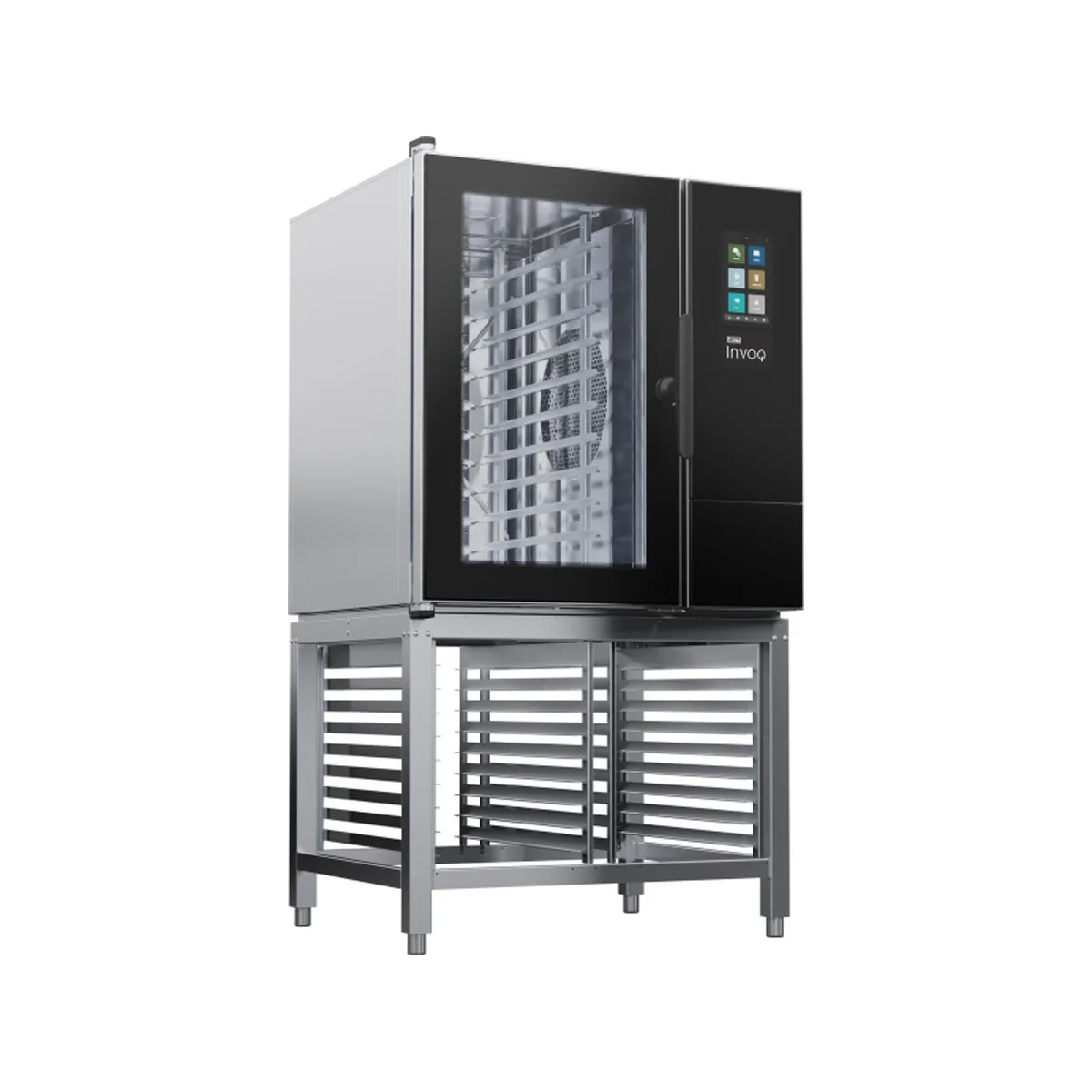 Blodgett INVOQ 101BE Full Size 10 Pan Electric Combi Oven w/ Touchscreen, Boiler, 208/240V