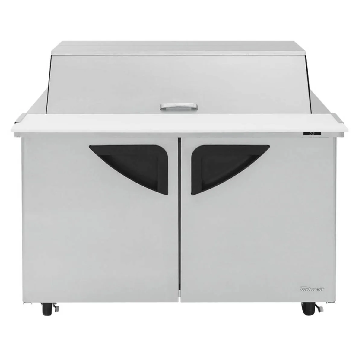 Turbo Air TST-48SD-18-N-DS 48" Mega Top Sandwich/Salad Prep Table w/ 2 Doors, 18 Pans