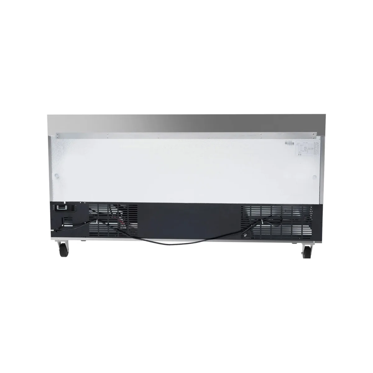 Koolmore RWT-3D-16C 71" 3-Section Worktop Refrigerator w/ 3 Doors, 16.9 cu. ft.