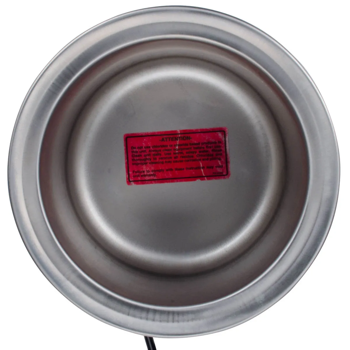 APW Wyott RCW-7 7 qt Countertop Soup / Food Warmer w/ Thermostatic Controls, 1 kW