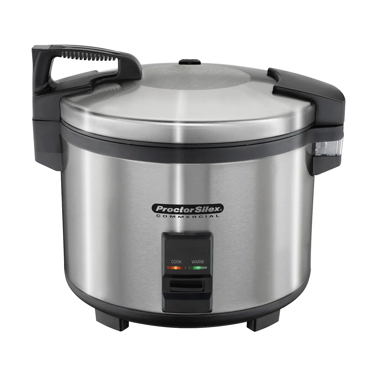 Hamilton Beach 37560R Proctor Silex Commercial Rice Cooker/Warmer, 60 Cups, 120V, 1550W