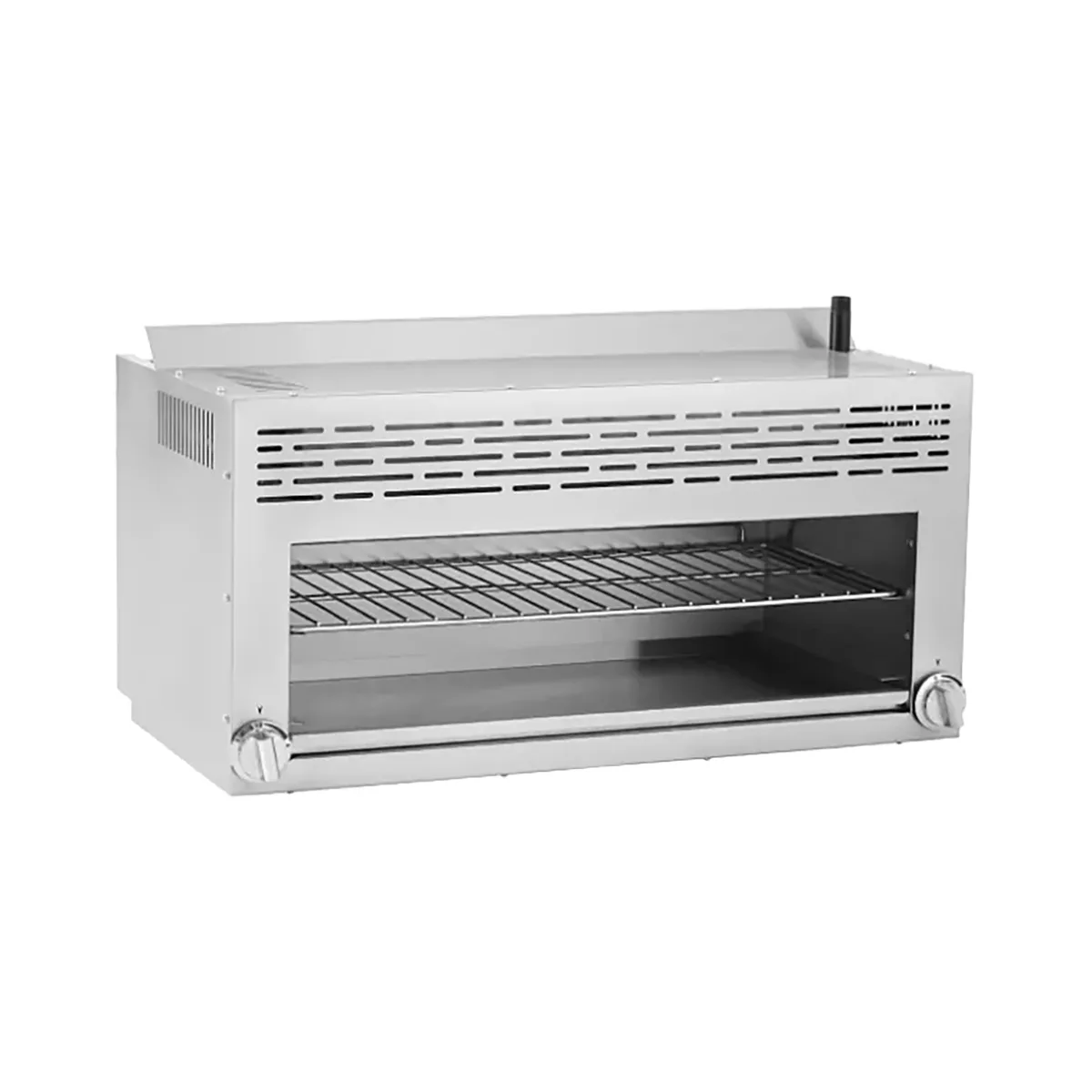 Migali C-CM-36-NG 36" Natural Gas Infrared Cheesemelter w/ (2) Burners, 43.000 BTU