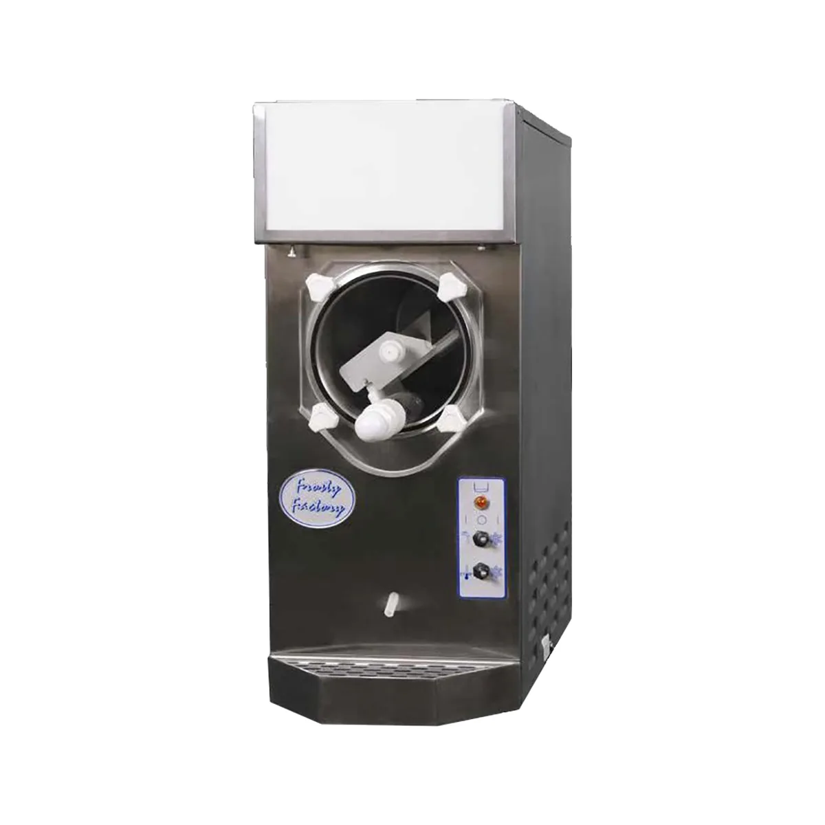 Frosty Factory 115R 1/1 Cylinder Type Frozen Drink Machine, Remote w/12qt. Hopper (1 Disp/1 Cond)