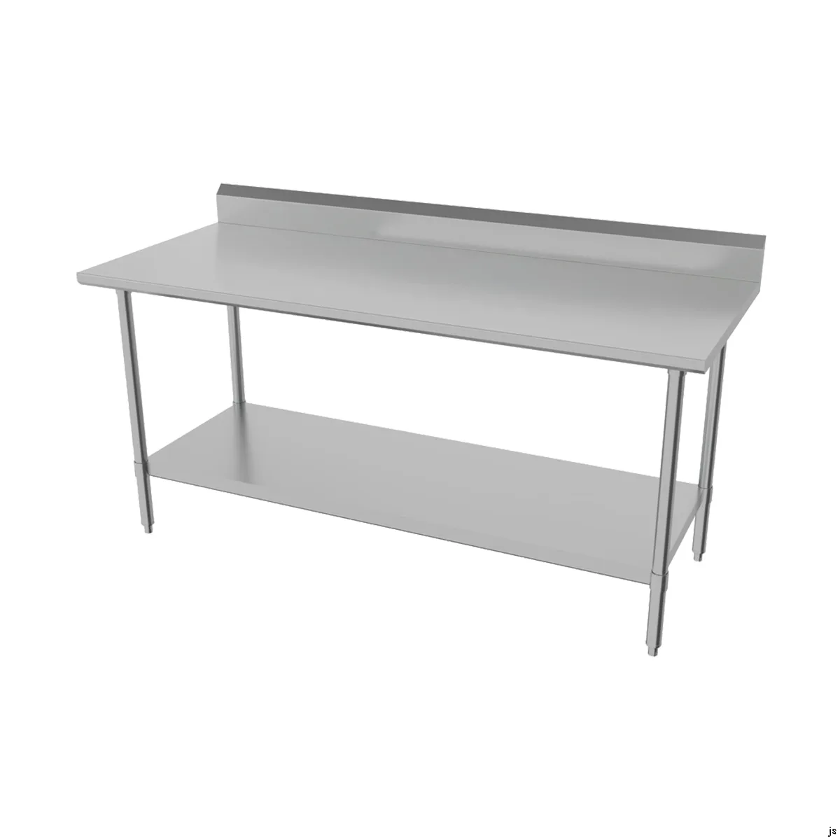 BK Resources CVTR5-7224 Work Table, 72"W X 24"D X 34-3/4"H Overall Size