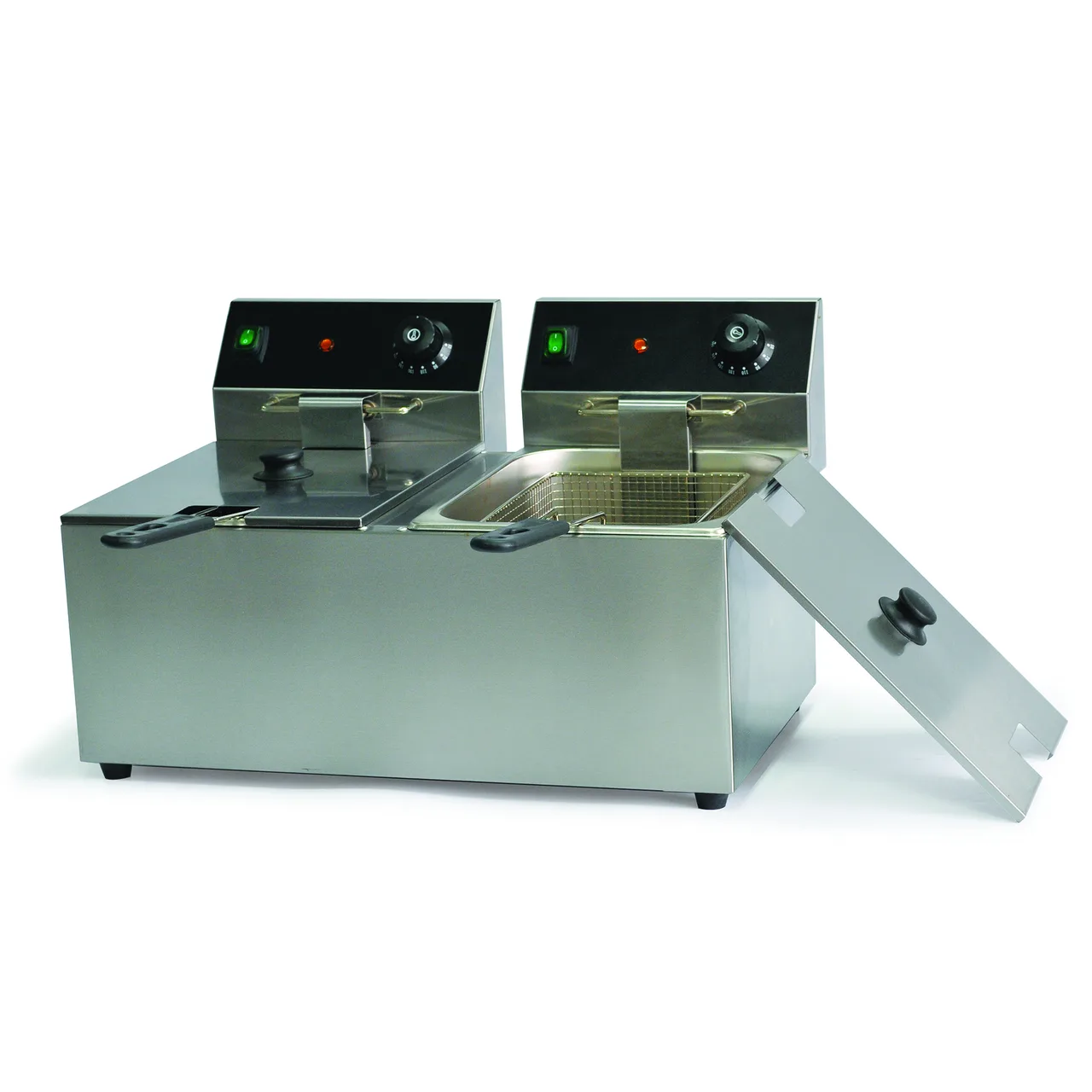 Global Solutions by Nemco GS1612 Deep Fryer, 31 Lb Fat Capacity