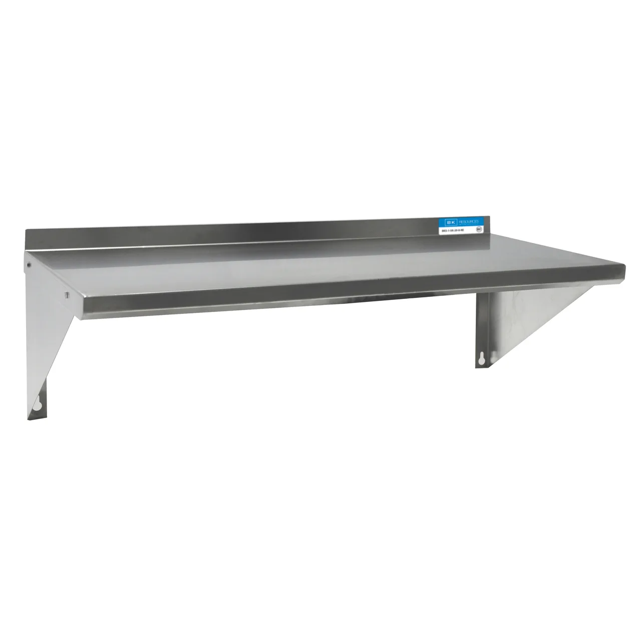 BK Resources BKWS6-1460 60"W x 14"D Stainless Steel Wall Mount Premium Shelf