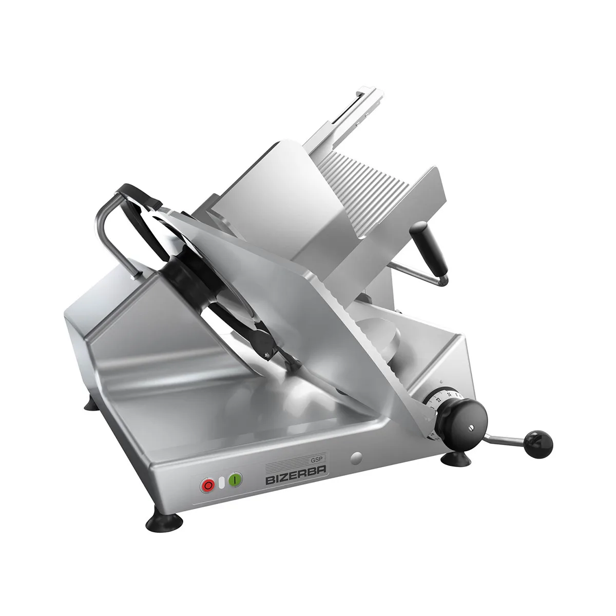 Bizerba GSP H I 150-50HZ-230V Meat Slicer – 13” Blade, 1/2 HP, 230V, Anodized Aluminum