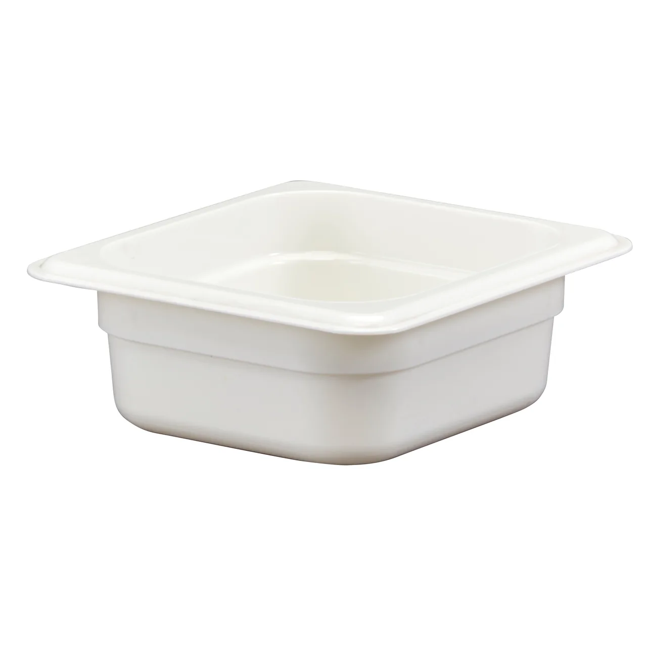 Cambro 62CW148 Food Pan – 1/6 Size, 1.1 Qt Capacity, 2½" Deep, White Polycarbonate, NSF