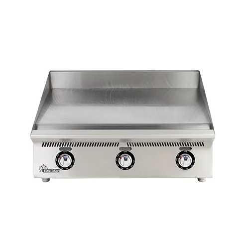 Star 836MA 36" Countertop Manual Gas Griddle, 1" Steel Plate, 90.000 BTU