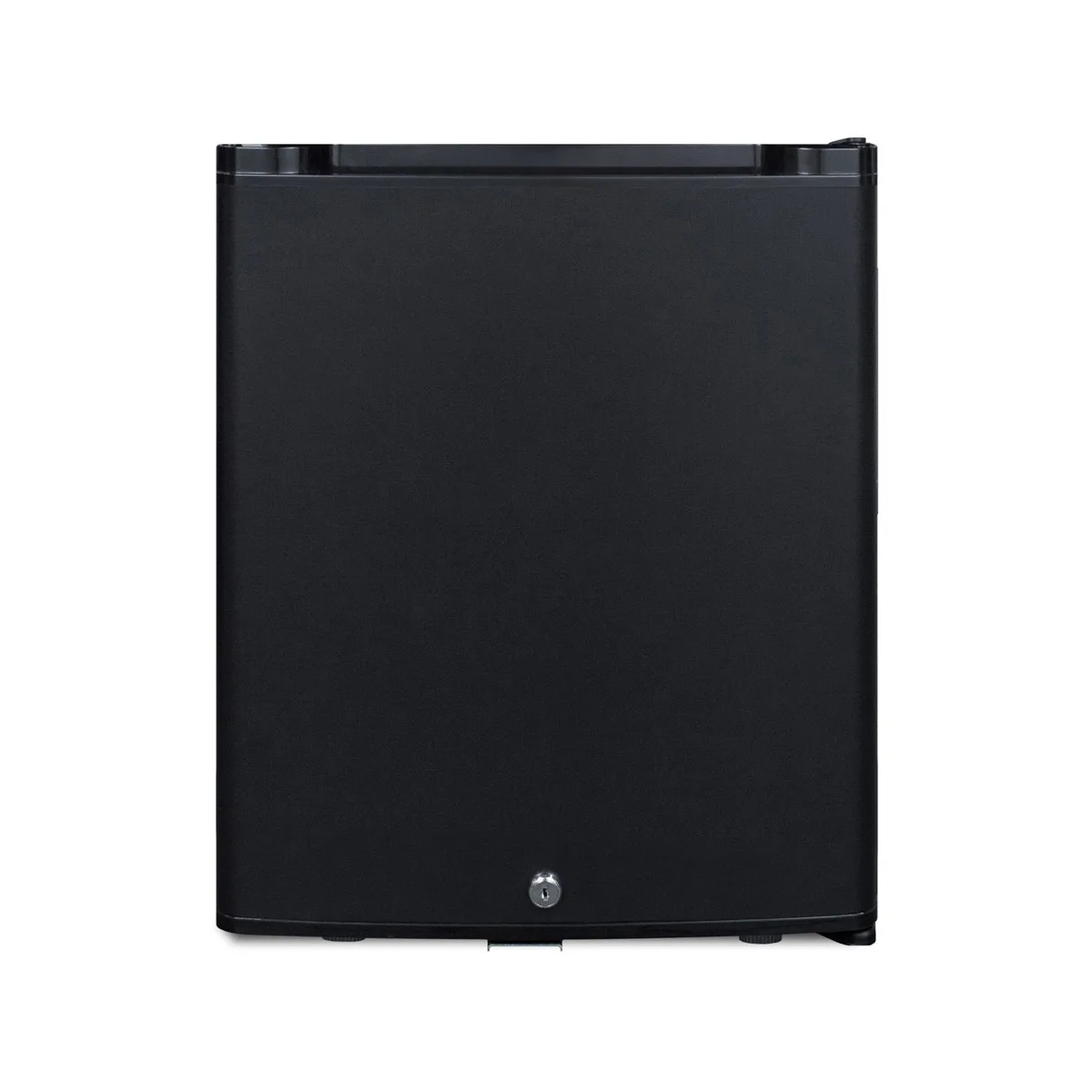 Summit MB12B 16" Solid Door Compact Minibar Refrigerator in Black, 0.7 cu.ft