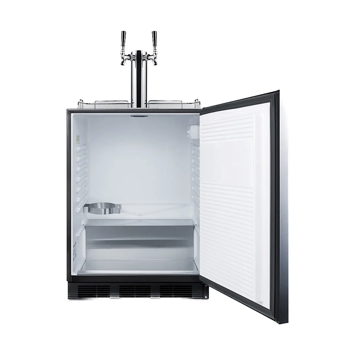 Summit SBC58BLBIADACFTWIN 24" Built-in Cold Brew Coffee Dispenser, ADA / 5.5 cu. ft. - 115V