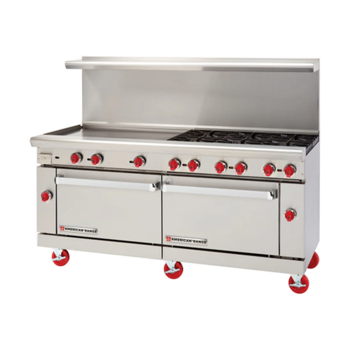 American Range AR-36G-6B-CL-SBR 72" Gas Restaurant Range