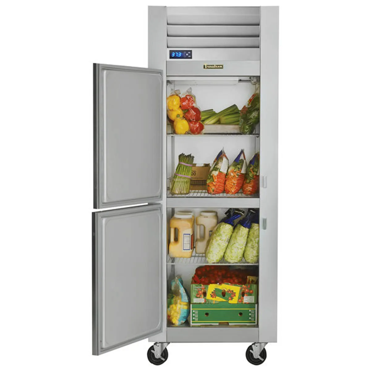 Traulsen G10001 30" 1-Section Reach-In Refrigerator w/ 2 Solid Left Hinged Half-Doors, Top Mount, 23.37 cu. ft.