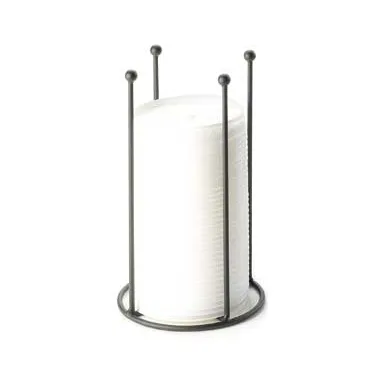 Cal-Mil 1239 Cup & Lid Dispenser Stand 4.25" W x 8.25" H Fits Cups/Lids ≤4" Dia Black Wire BPA‑Free