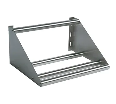 John Boos BHS1822-TS Stainless Steel Tubular Wall Mounted Sorting Shelf - 22"W x 18"D