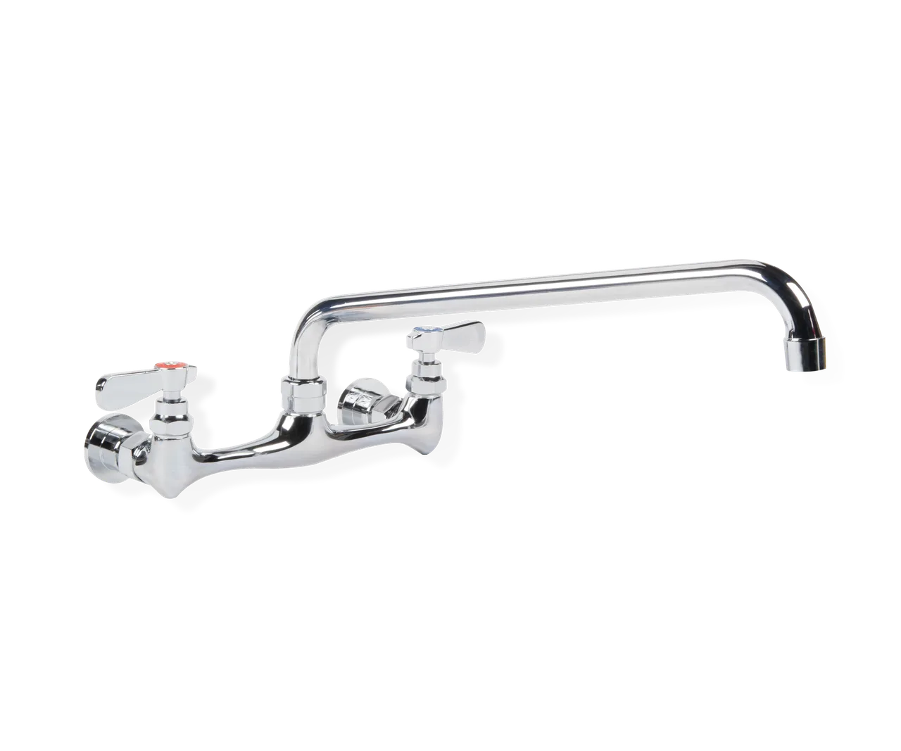 Steel Works SWFW-8-12LL Faucet, Wall Mount, 8" Center, 12" Spout