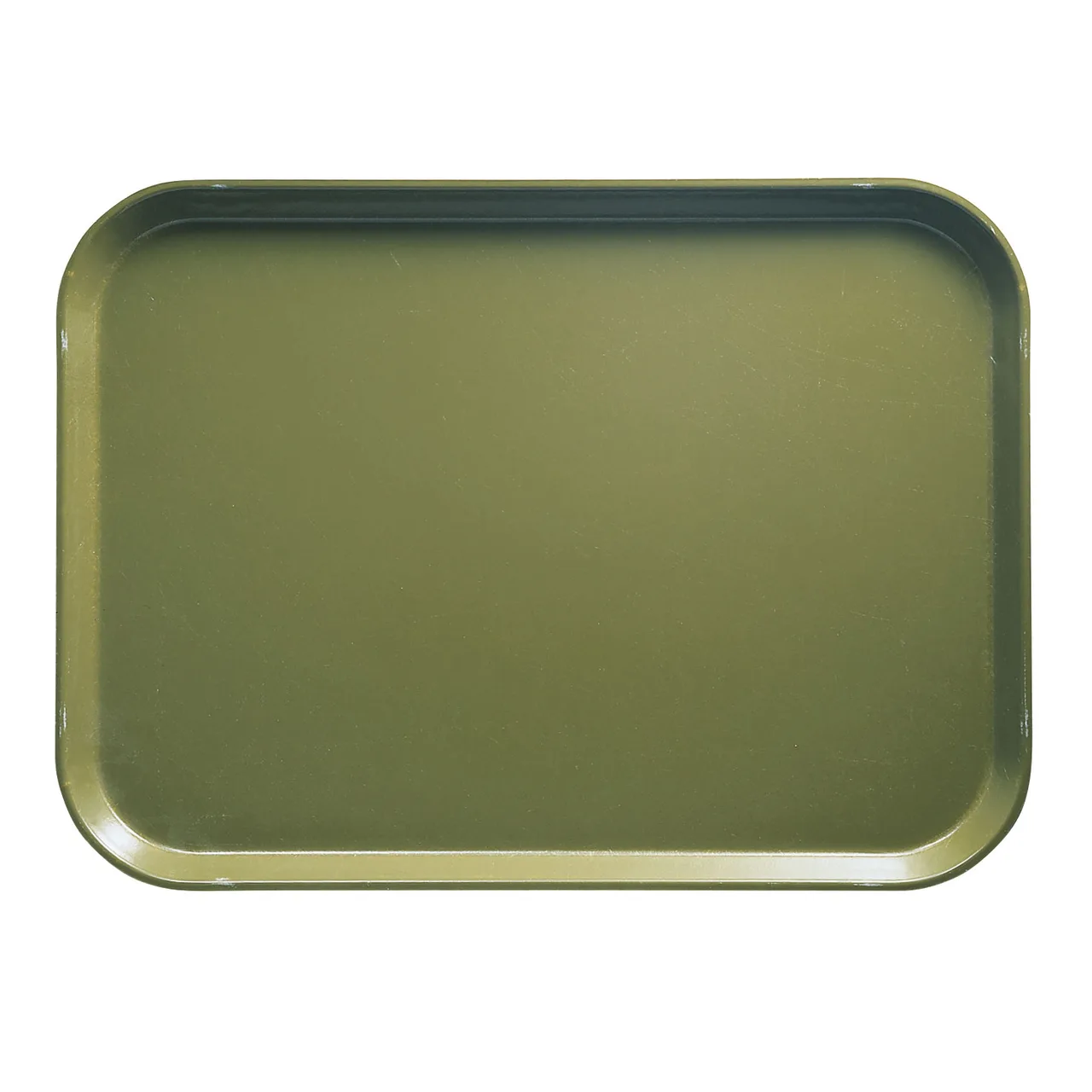 Cambro 2025428 Camtray Rectangular Tray, 20-3/4" x 25-9/16" Olive Green Fiberglass, NSF