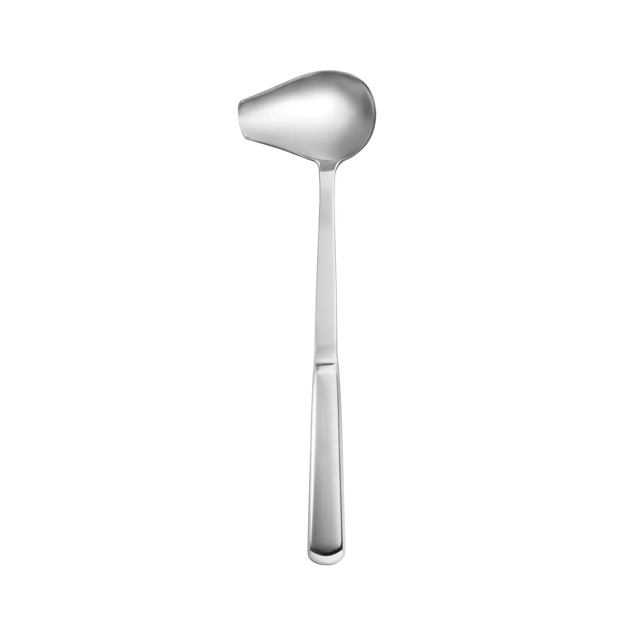 CAC China SBFH-LS06 Ladle, 1 Oz., 12", Stainless Steel, Mirror Finish, Hollow Handle