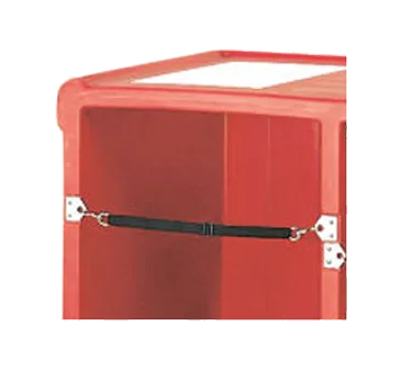 Cambro 730STP110 Specialty Smallwares Retainer Strap Tray, 22-1/2" L, Black Plastic