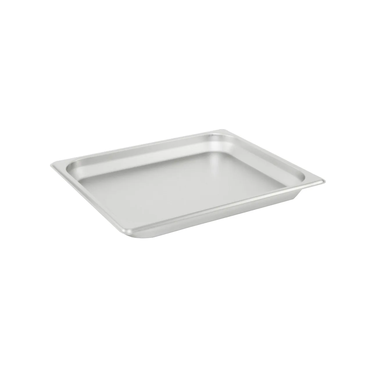 CAC China STPH-22-1 Stainless Steel Steam Pan, 1/2‑Size, 1‑1/4" Deep, Anti‑Jam, Dishwasher Safe