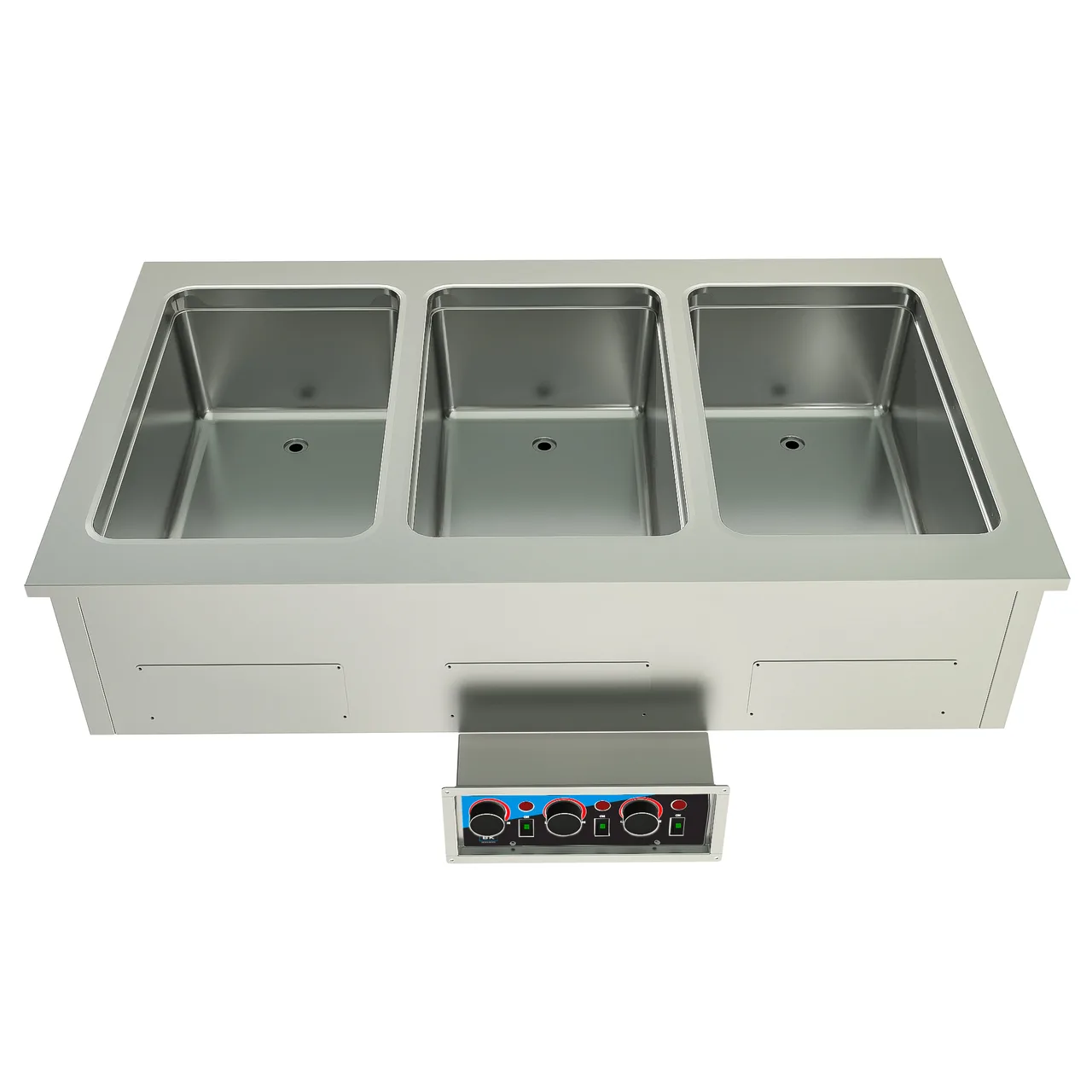 BK Resources E-HP-3 Electric Drop-In Hot Food Well Unit