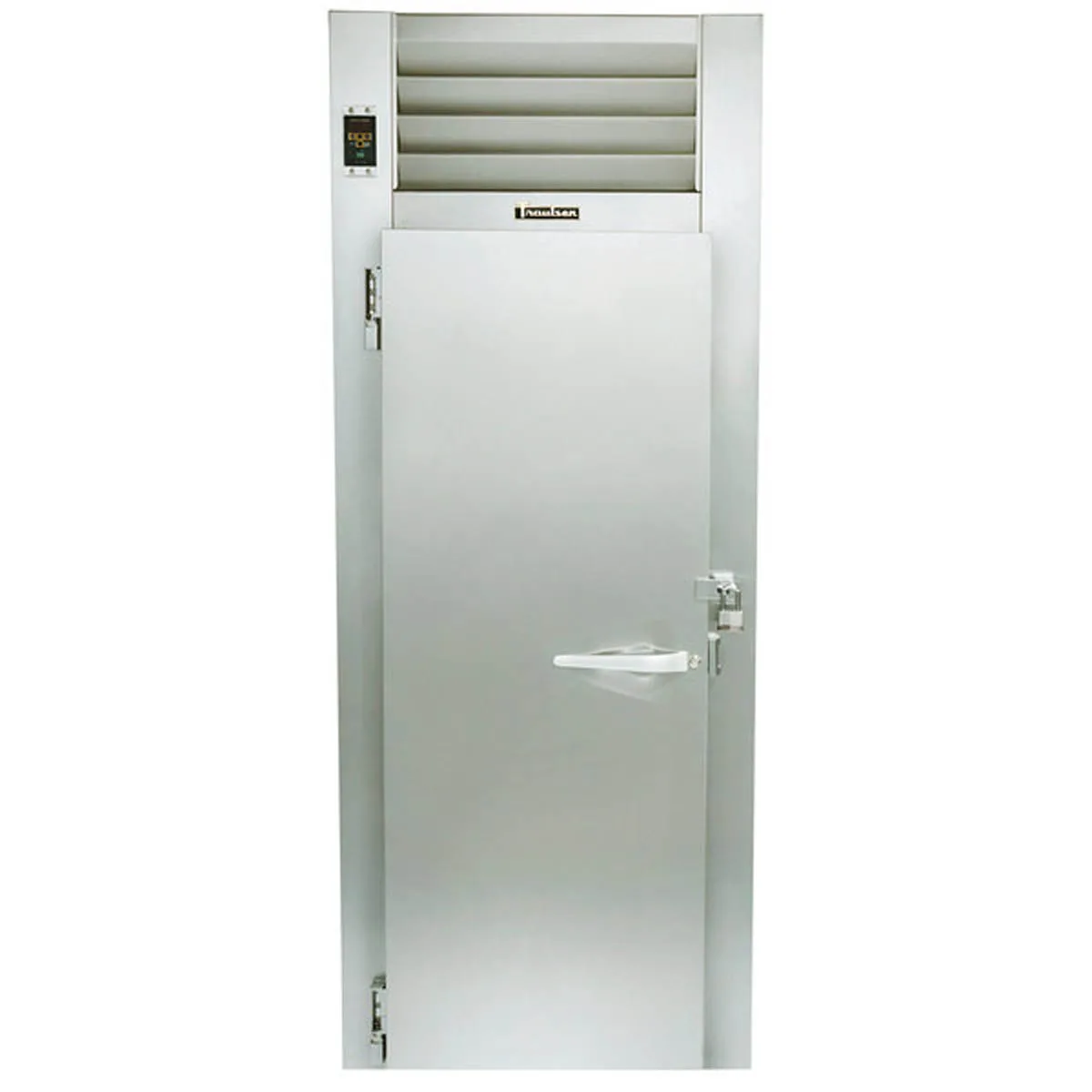 Traulsen RI132LP-COR02 1-Section Heated Holding Cabinet, 38.8 cu ft, Roll-Thru, Left-Hinged Solid Door, Stainless Steel