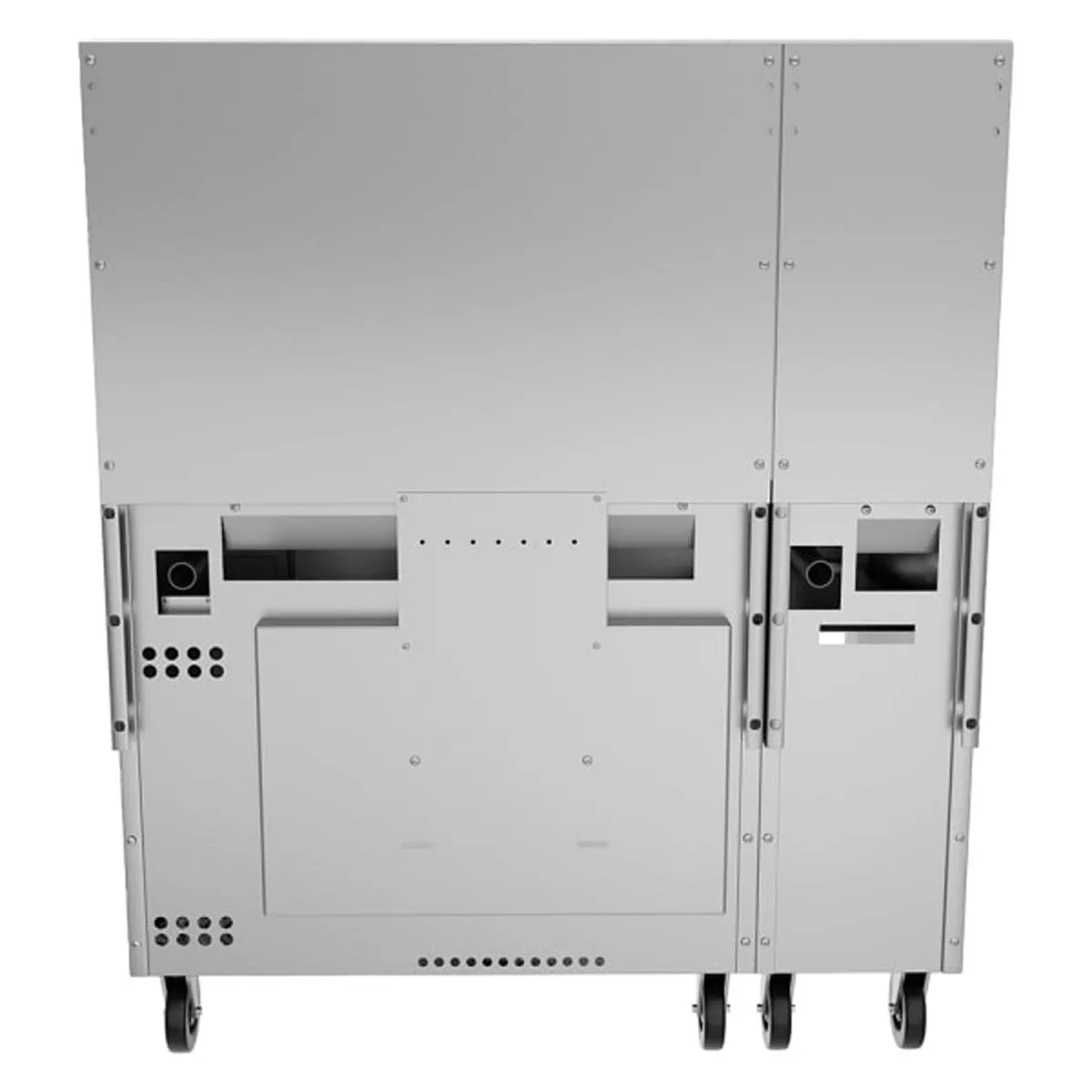 Vulcan 48S-8B 48" Gas Restaurant Range w/ (8) Open Burners, (1) Standard Oven, (1) Cabinet Base, 275.000 BTU 