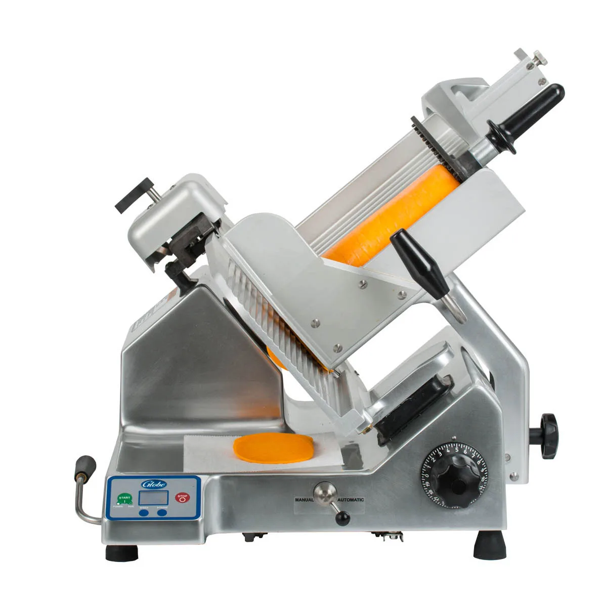 Globe S13A S-Series Premium 13" Heavy-Duty Automatic Meat Slicer, 1/2 HP