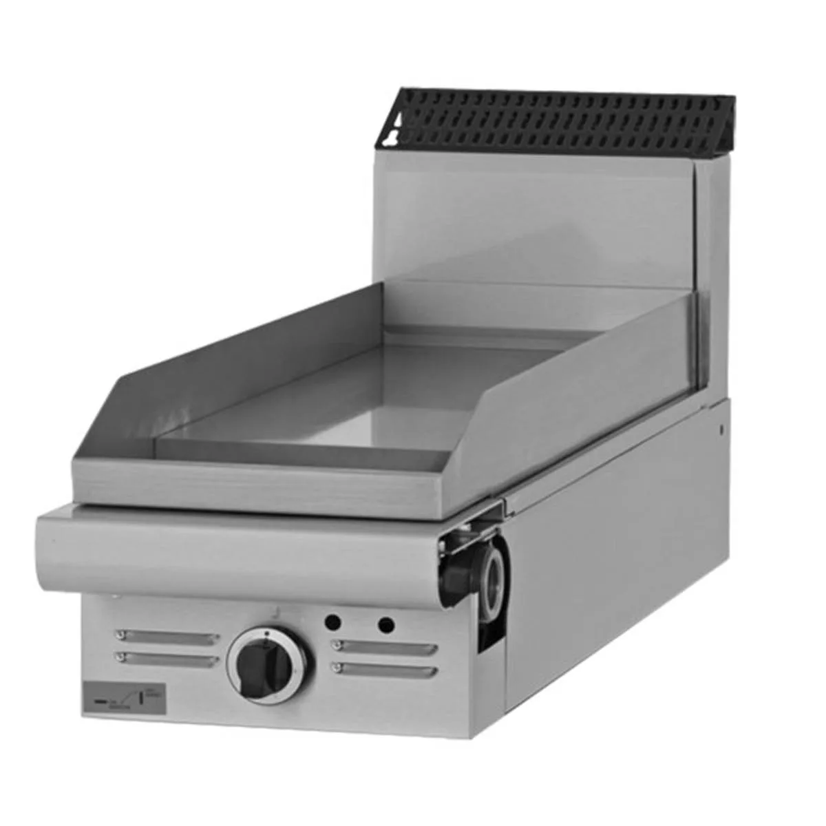 Garland US Range M12T-8 12" Gas Heavy Duty Range, 12" Full Griddle w/ Thermostatic Controls, Modular Base, 22.000 BTU
