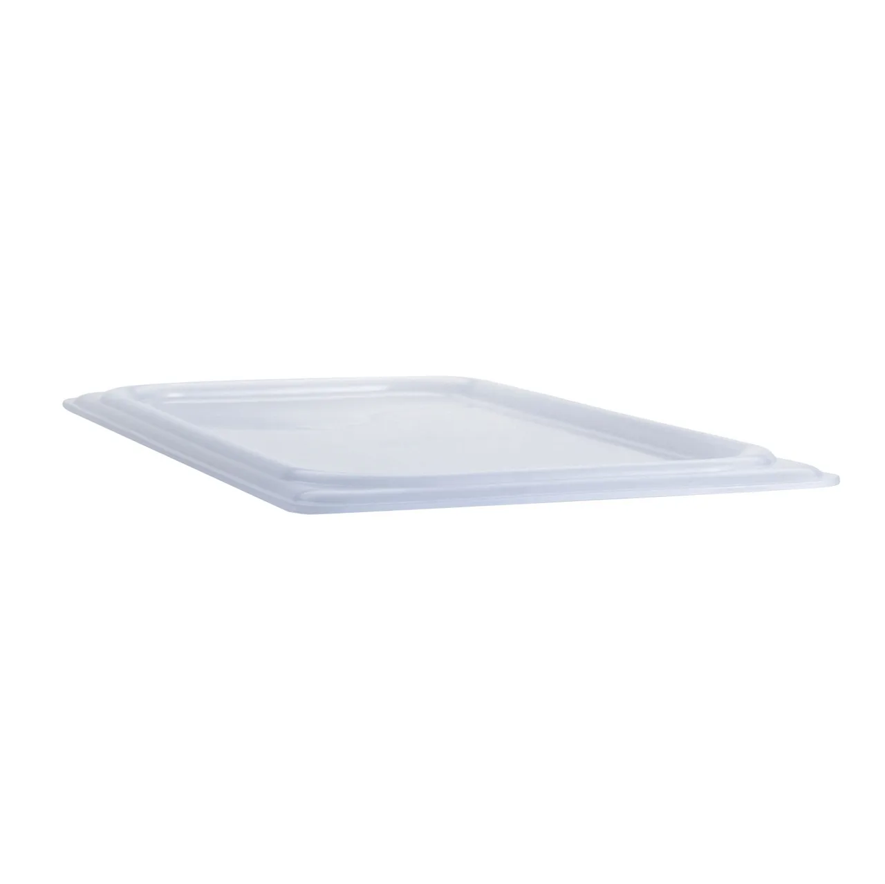 Cambro 90PPC190 Flat Translucent Polypropylene Food Pan Cover, 1/9 Size, NSF