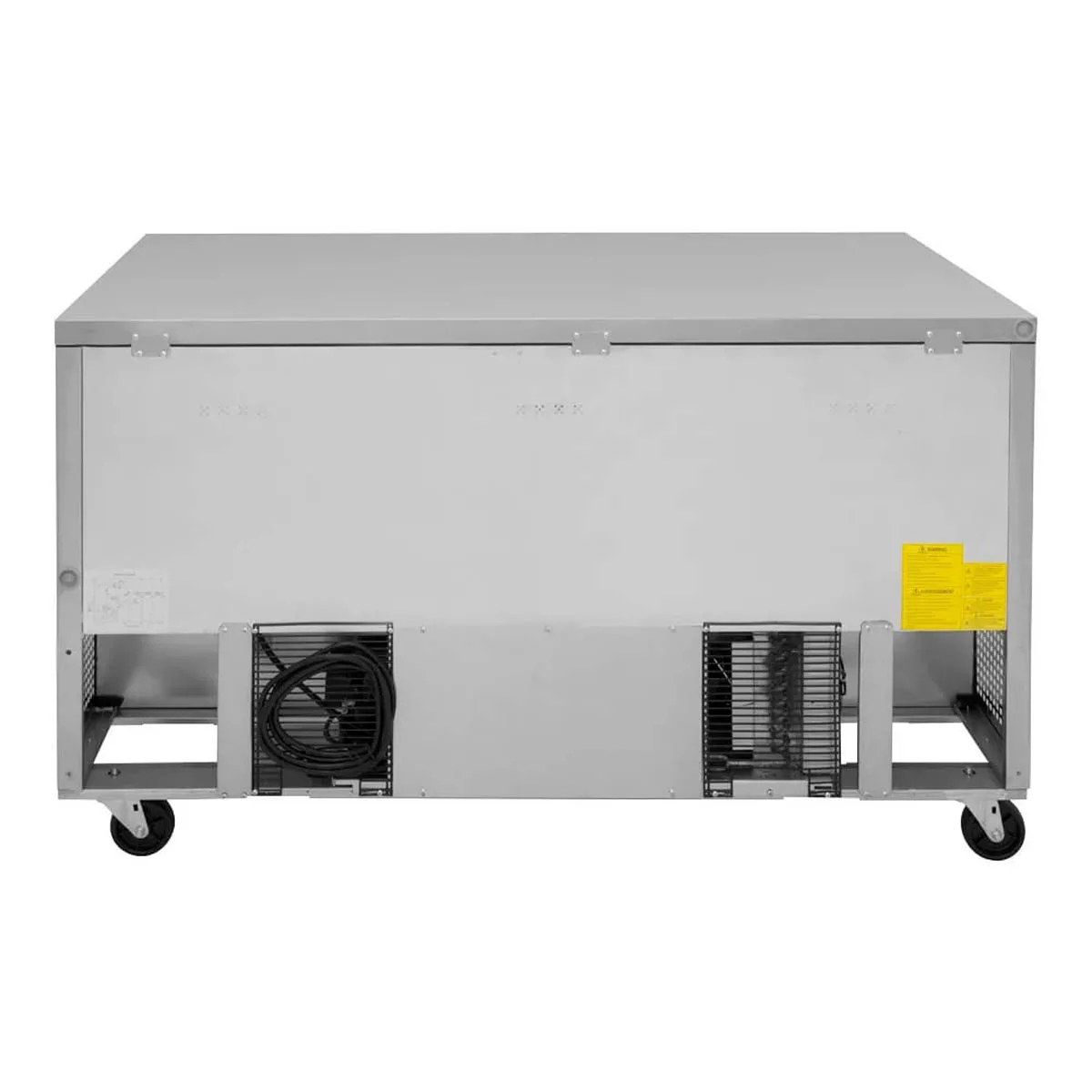 Turbo Air TUR-60SD-D2-N 60" Undercounter Refrigerator, Stainless Steel, 17 cu ft, 1 Door 2 Drawers