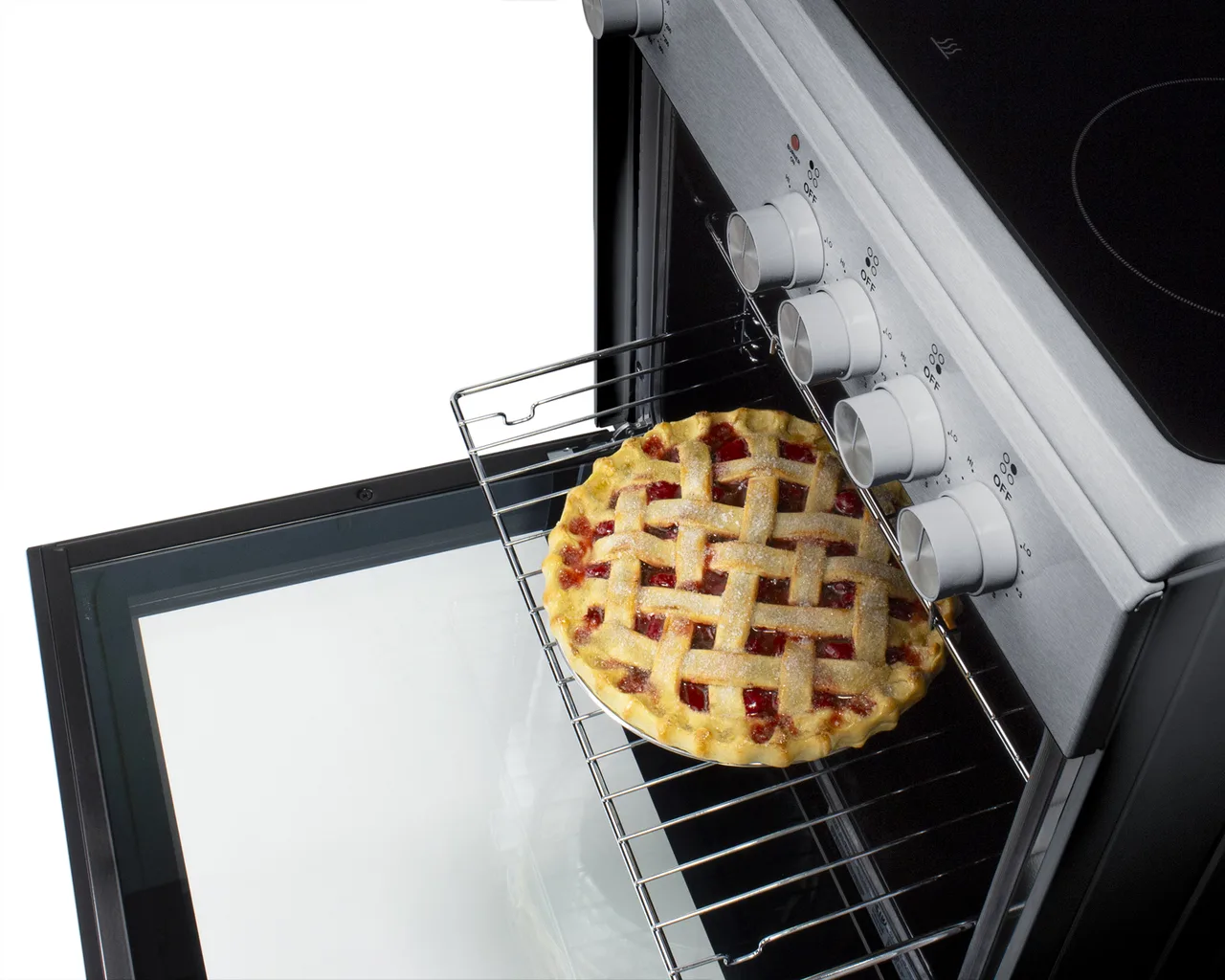 Summit REXT24SS Electric Smooth-Top Range, 24"W, 2.44 Cu.Ft. Oven Capacity