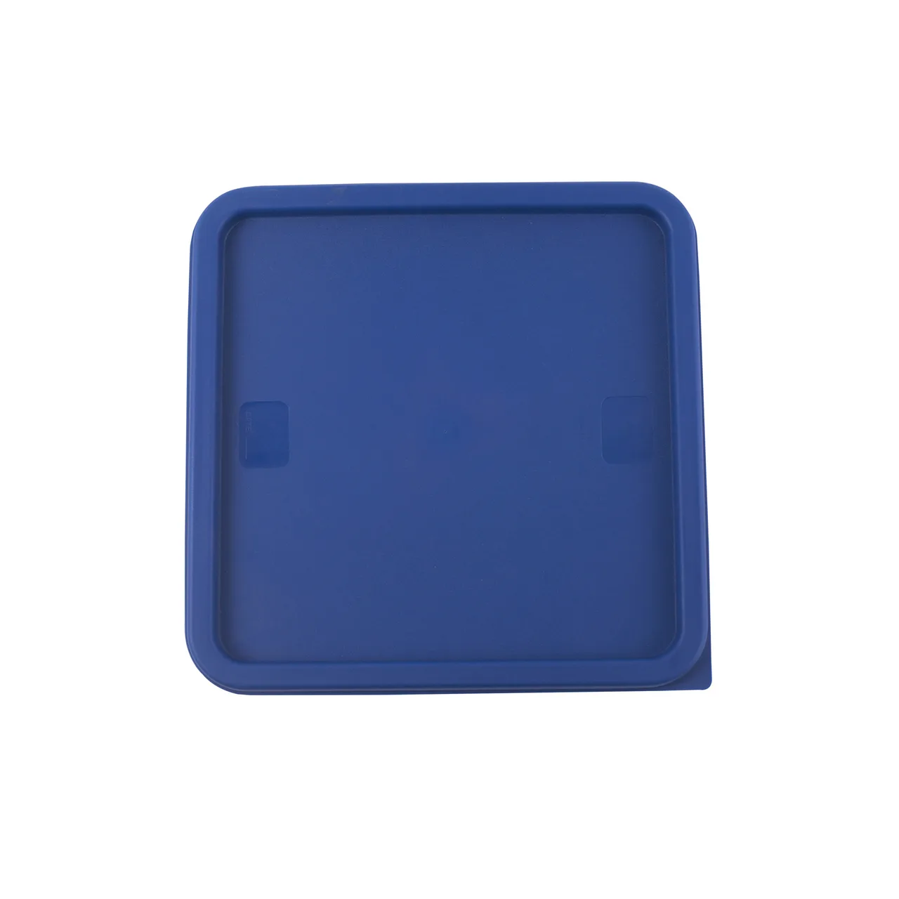 CAC China FSSQ-1282CV-BL Square Food Storage Container Cover, 12-22 qt, Polypropylene, Blue