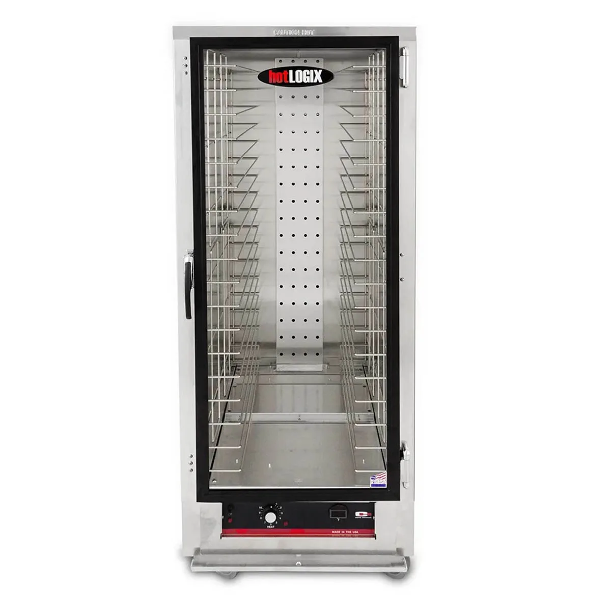 Carter-Hoffmann HL3-18 "Full Height" 1-Door Heated Holding Cabinet, Glass Door, 36-Pan 12"x20" / 18-Pan 18"x26" Capacity