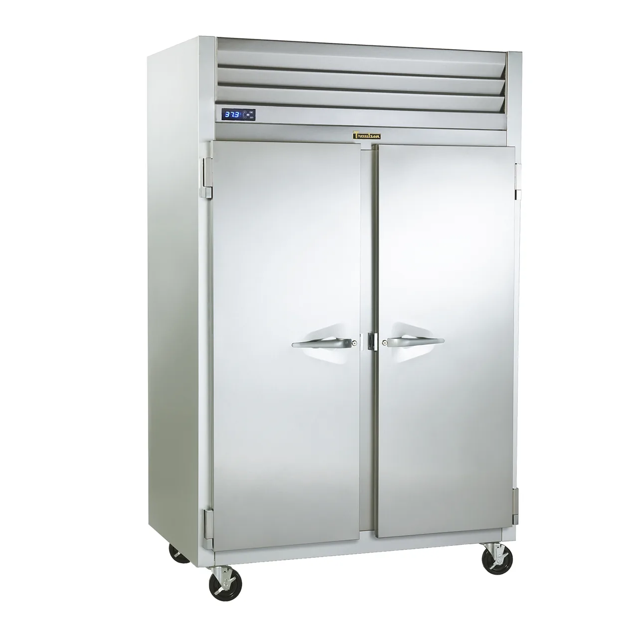 Traulsen G20017P 52" 2-Section Pass-Thru Refrigerator w/ 4 Solid Doors (right/right hinged), R450A, 48.87 cu. ft.