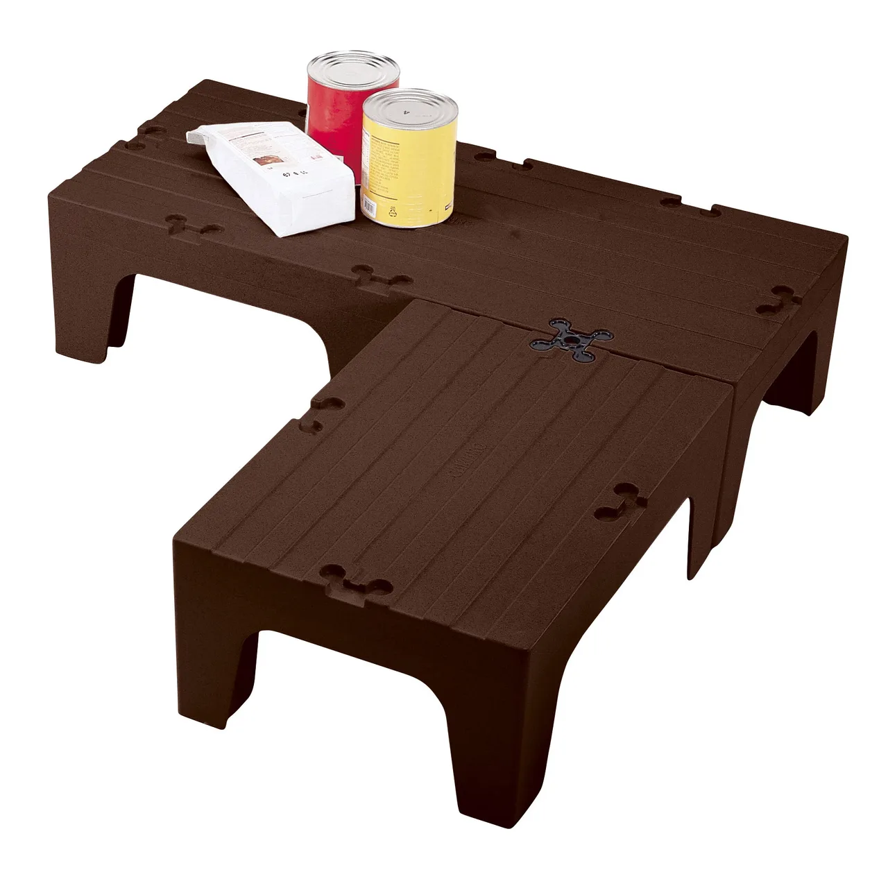 Cambro DRS36131 S-Series Dunnage Rack w/ Solid Top, 1500 lb. Load Capacity