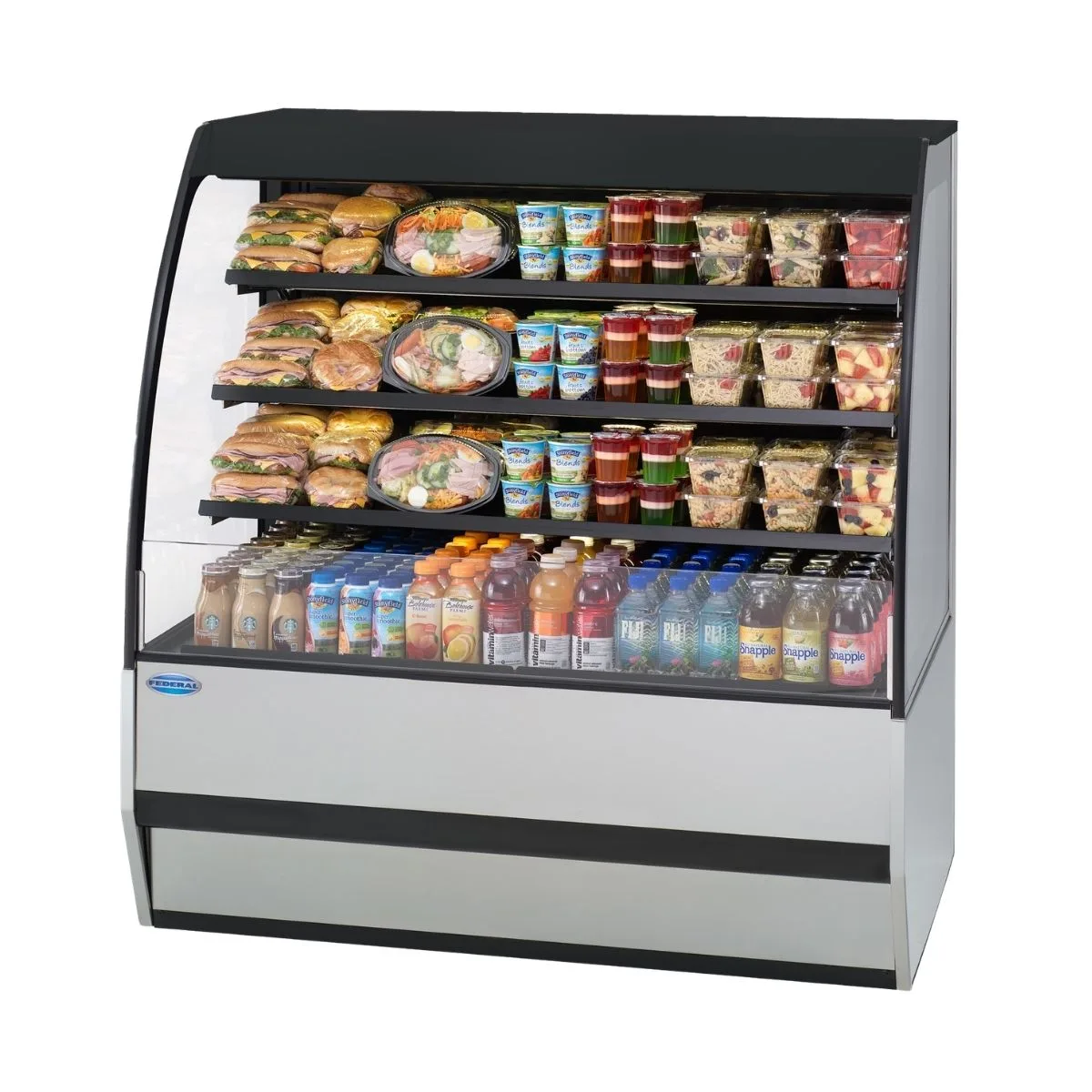 Federal Industries SSRPF3652 36" Self-Serve Refrigerated Prepared Foods Merchandiser