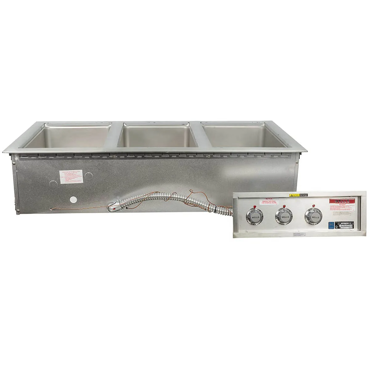 Wells MOD-300TDM Food Warmer, Top-Mount, Built-In, Electric