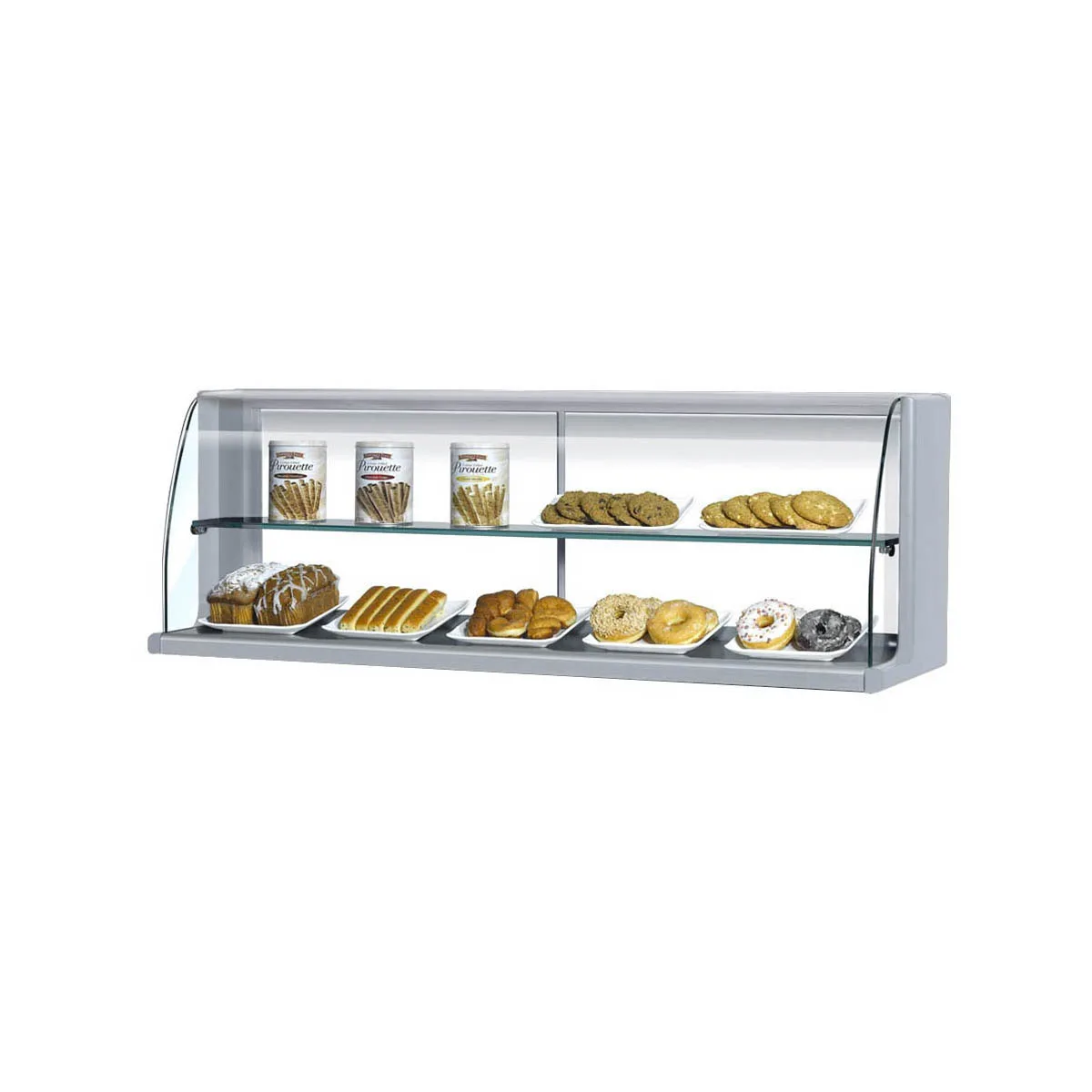 Turbo Air TOMD-60HS 63" Full Service Non-Refrigerated Countertop Display Case